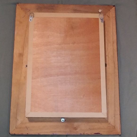 SALE! Wooden Tribal Carved Zebra Mask Shadowbox Safari Framed Art MUST LOOK - Picture 4 of 5